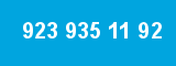 923 935 11 92 923 935 11 92